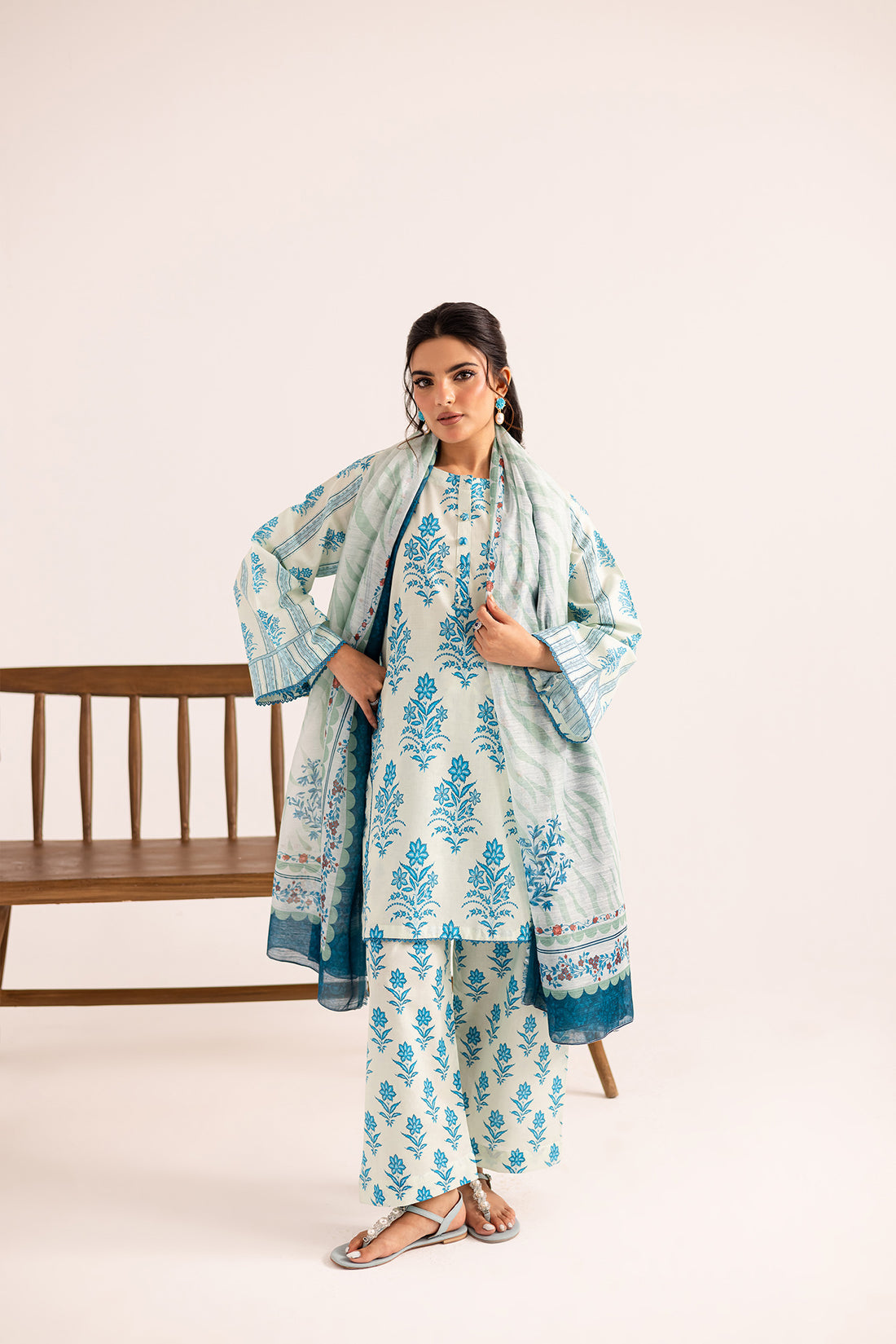 Neutral luxe soft-tone suit collection SS-005